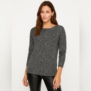 Vince Camuto Black and white tunic Sweater PS